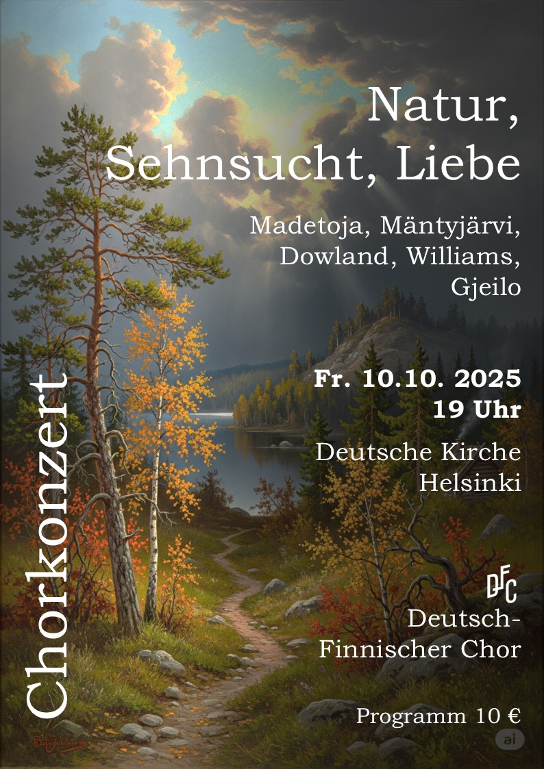 Natur, Sehnsucht, Liebe –&nbsp;Herbstkonzert